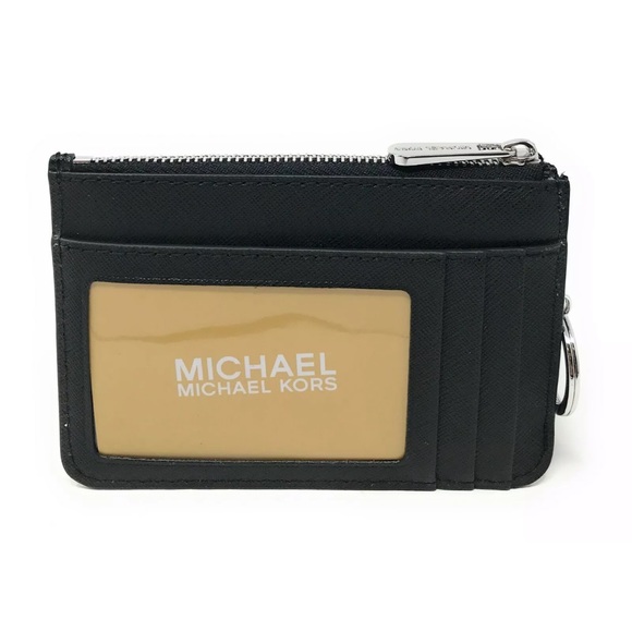 Michael Kors Jet Set Travel Small Leather Top Zip Coin Pouch With ID - Picture 2 of 16